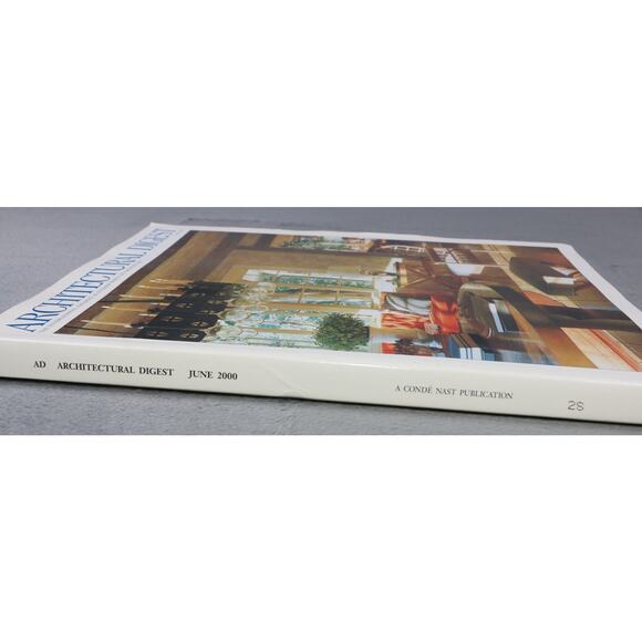 Architectural Digest Magazine June 2000 Luxury Interiors & Home Design Issue - Picture 7 of 7